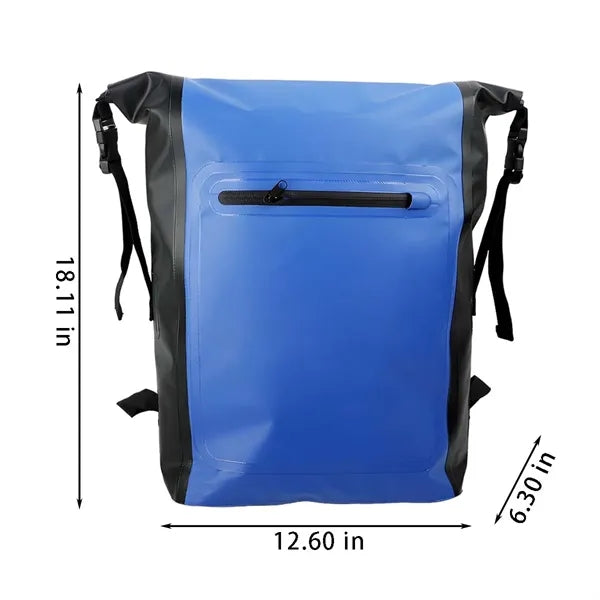 25L waterproof dry bag backpack outdoor lightweight roll-top