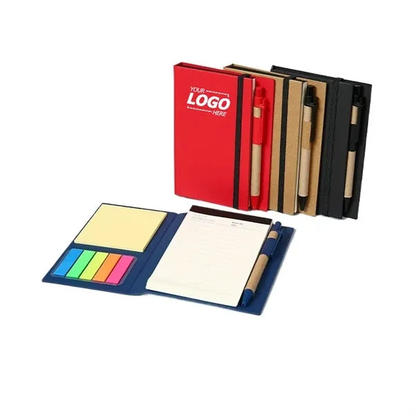 Notebook Steno Pads Lined Notepad with Pen in Holder