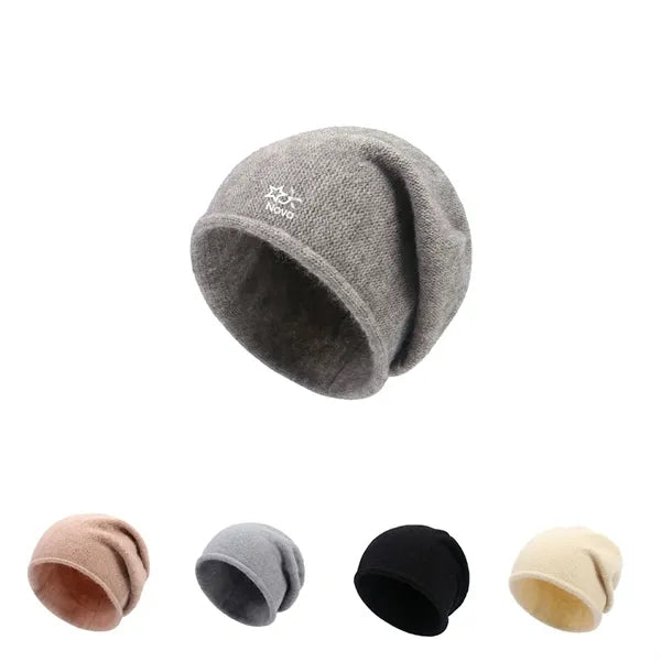 Slouchy Knit Beanie Hat for Women