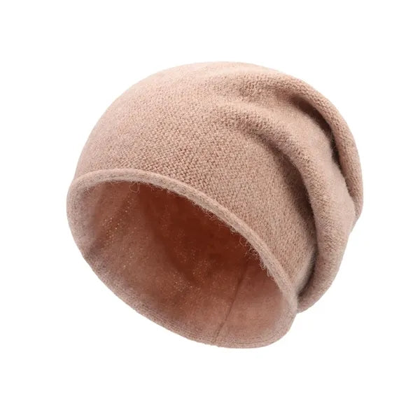 Slouchy Knit Beanie Hat for Women
