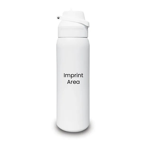 Lanier 32oz. Double Wall Stainless Bottle w/ Straw