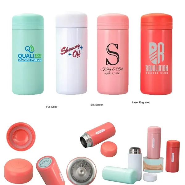 5 oz Mini Stainless Steel Vacuum Pocket Bottle