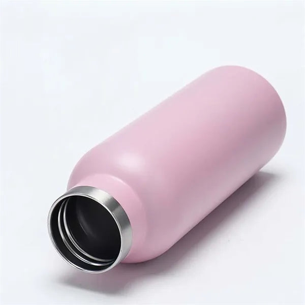 17 oz Stainless Steel Insulated Sports Water Bottle