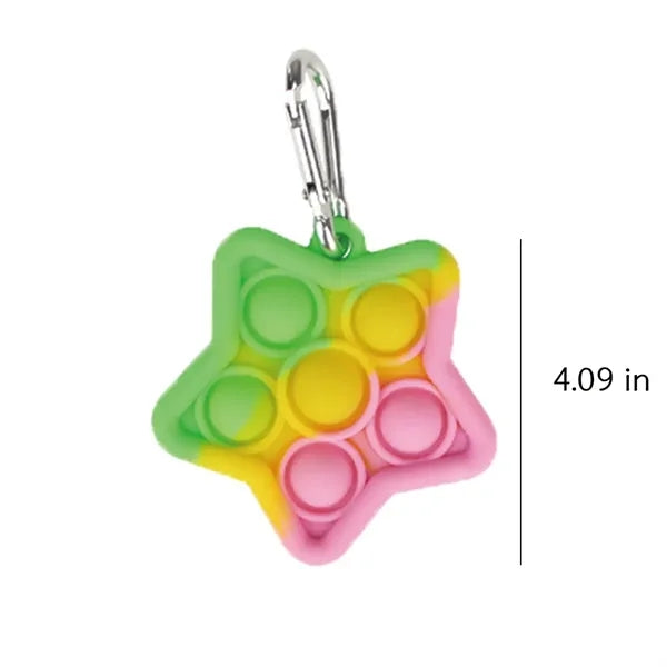 Silicone Star Shaped Fidget Spinner Toys