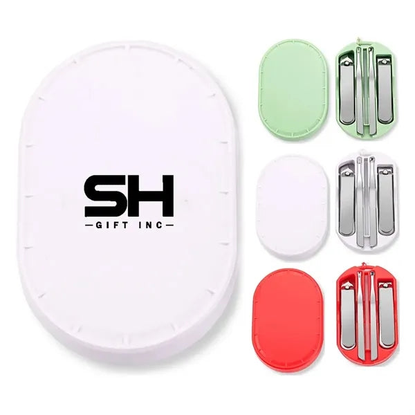 5Pcs Stainless Steel Nail Clipper And Care Tool Set