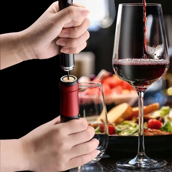 Portable Air Pressure Wine Bottle Opener Tool