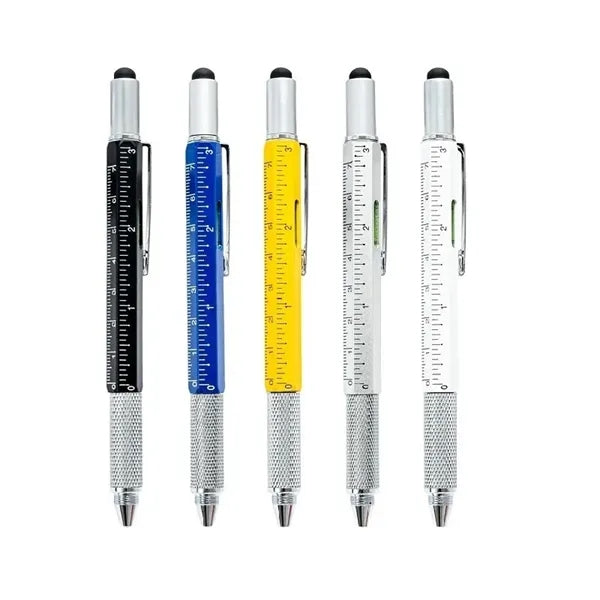 6-In-1 Multifunctional Ballpoint Pen