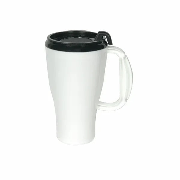 16 Oz. Double Wall Insulated Mug w/ Slider Lid