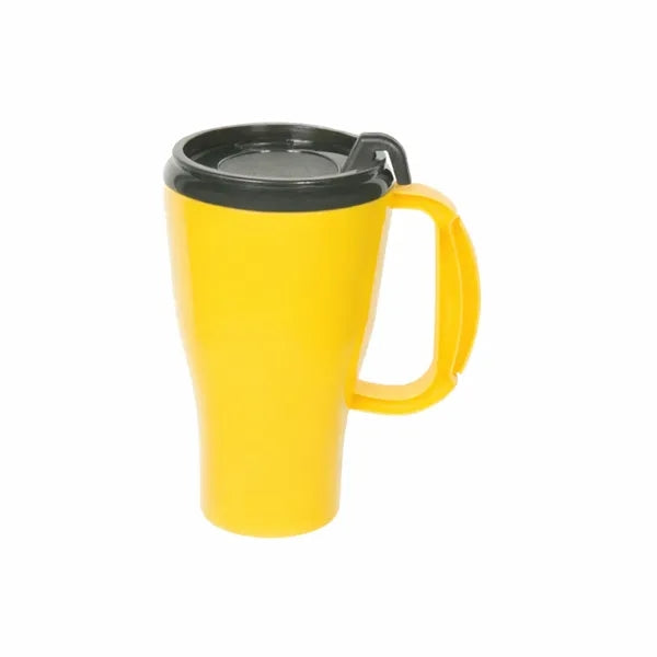 16 Oz. Double Wall Insulated Mug w/ Slider Lid