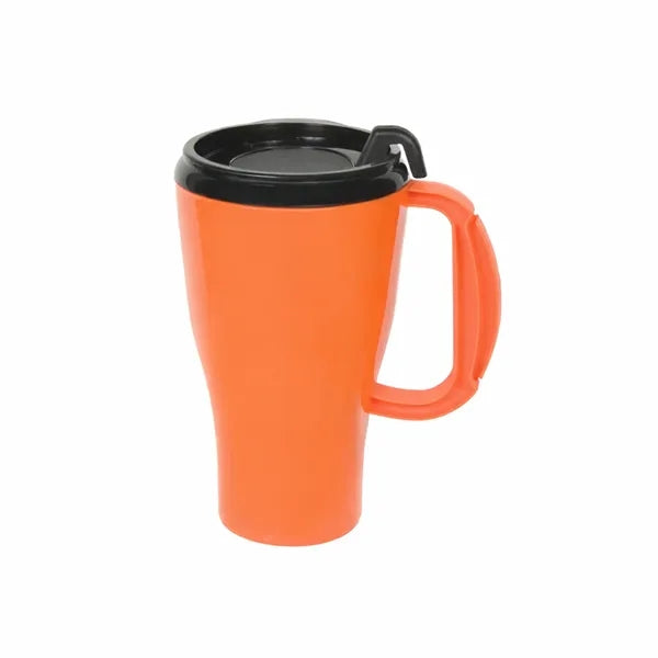 16 Oz. Double Wall Insulated Mug w/ Slider Lid