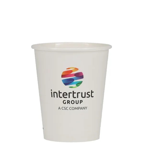 8 oz Eco-Friendly Paper Cup - White - Digital