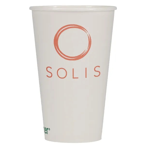 16 oz Eco-Friendly Paper Cup - White - Tradition