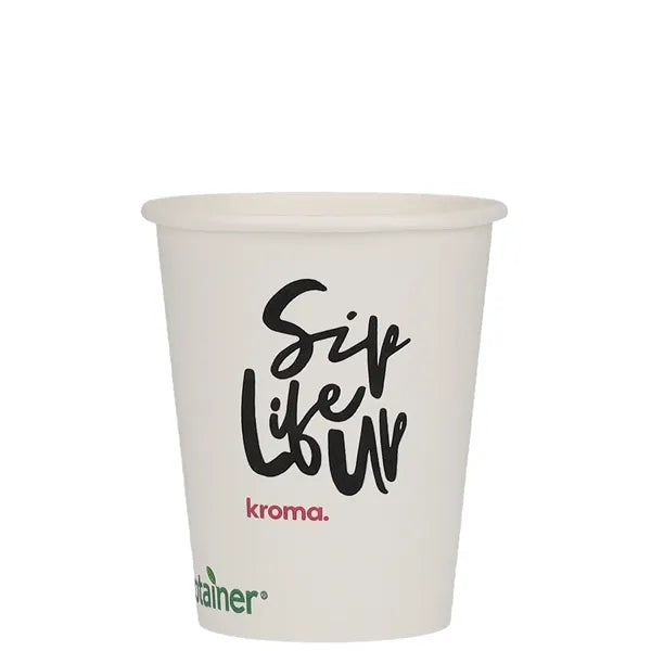 8 oz Eco-Friendly Paper Cup - White - Tradition