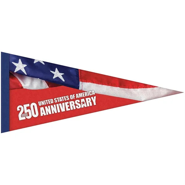 8" x 18" Custom Printed Felt Pennant