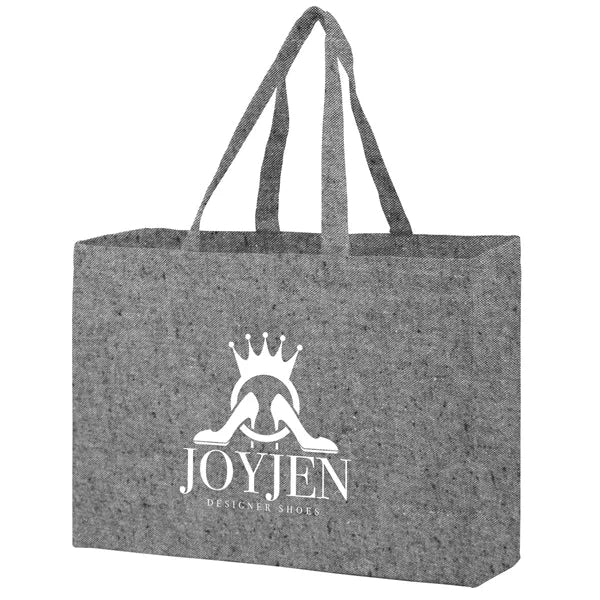 Recycled Cotton Canvas Tote Bag - Screen Print
