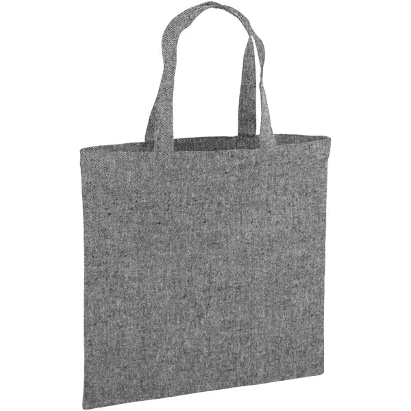 Recycled Cotton Canvas Tote Bag 15x15 - Screen Print
