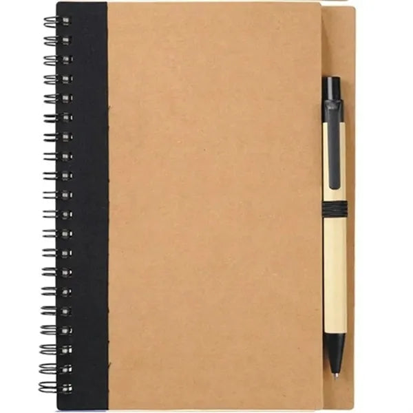 Eco Spiral Notebook w/Pen