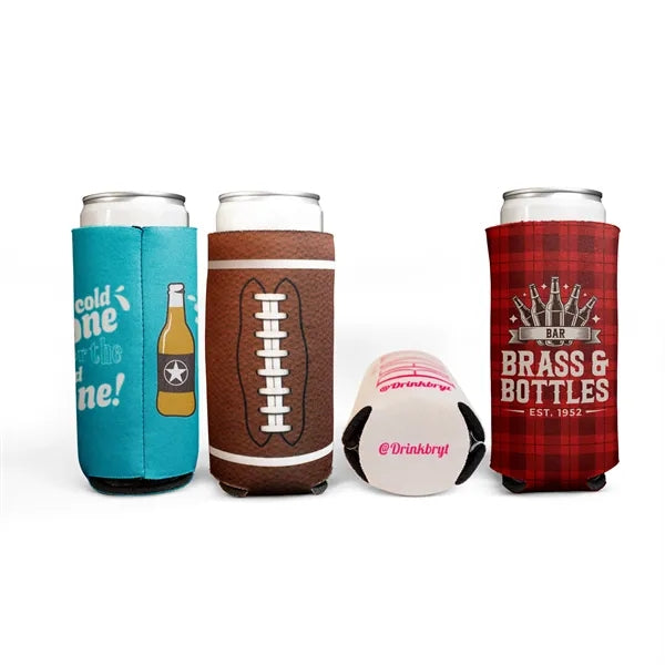 Full Color 12oz Tall Slim Can Coolie