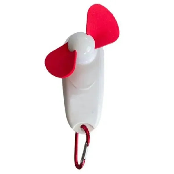 Portable Mini Fan w/Carabiner