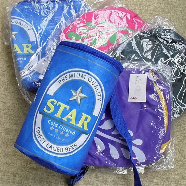 Can Shaped Insulated Can Cooler with Aluminum Foil