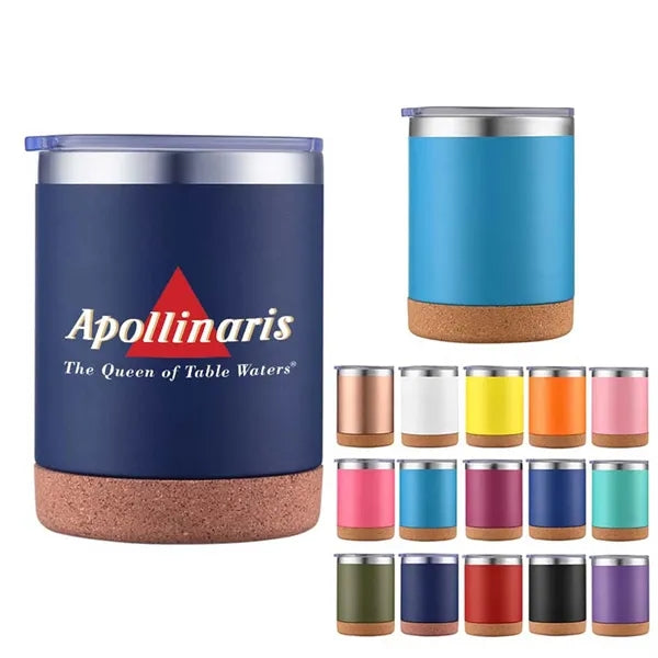 12 oz Stainless Steel Coffee Mug With Cork Base