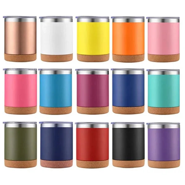 12 oz Stainless Steel Coffee Mug With Cork Base