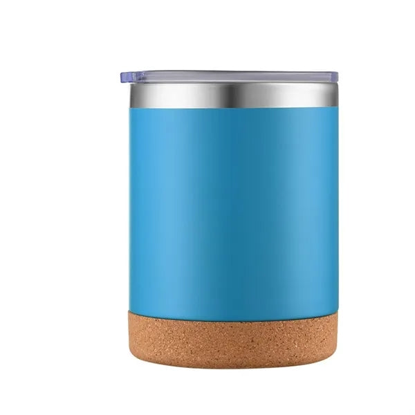 12 oz Stainless Steel Coffee Mug With Cork Base