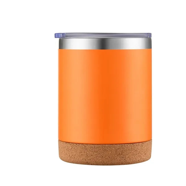 12 oz Stainless Steel Coffee Mug With Cork Base