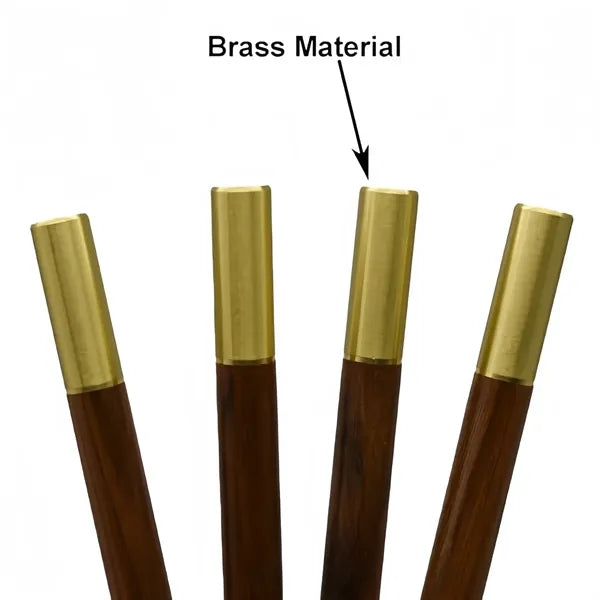 Elegant Wooden Metal Brass Fine Point Pen Gift Art