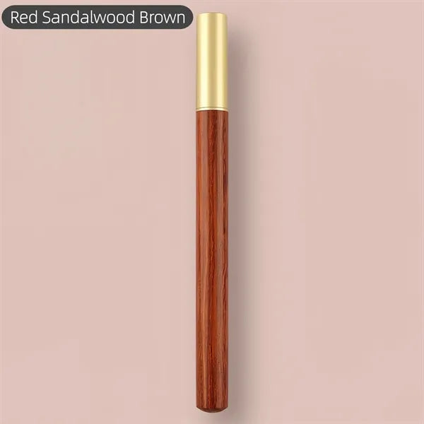 Elegant Wooden Metal Brass Fine Point Pen Gift Art