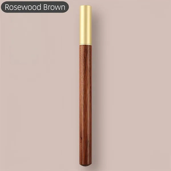 Elegant Wooden Metal Brass Fine Point Pen Gift Art