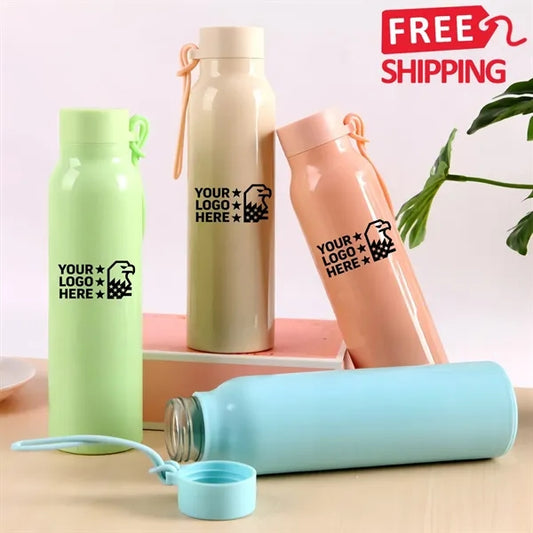 Double Wall Glass Juice Tumbler Portable Cute Gift
