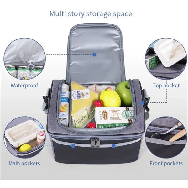 Portable Insulated Lunch Bag