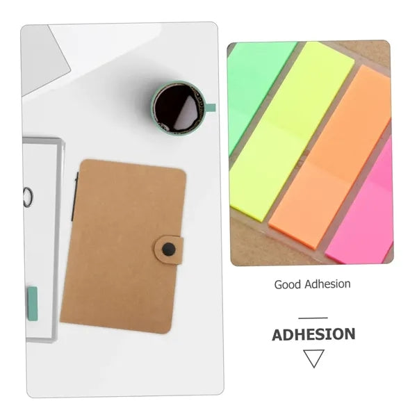 Minimalist Sticky Note Pad Notebook With Pen Set
