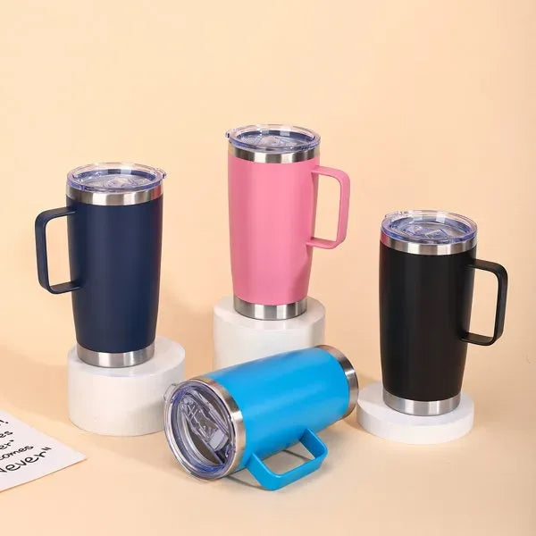 20 OZ 304 Stainless Steel Coffee Milk Mug With Handle