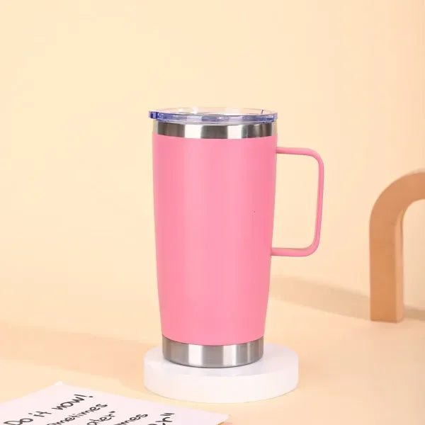 20 OZ 304 Stainless Steel Coffee Milk Mug With Handle