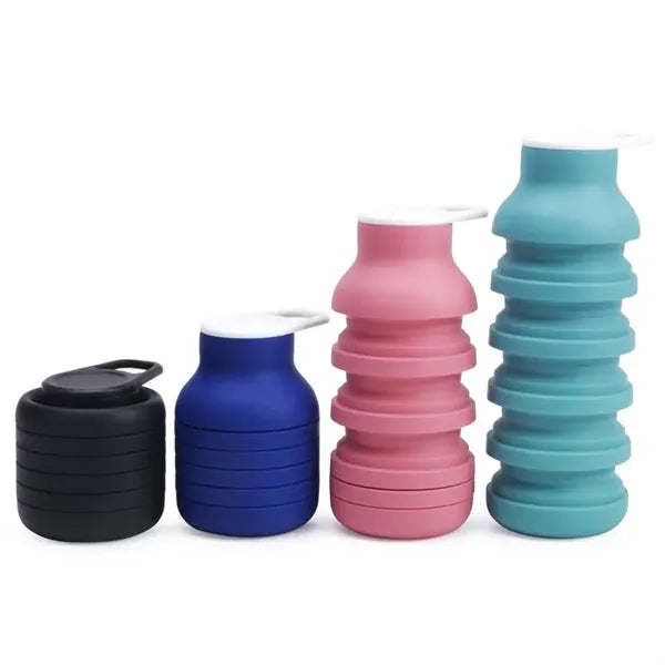 20oz Collapsible Silicone Water Bottle