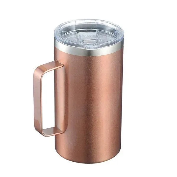 16 OZ 304 Stainless Steel Insulated Mug With Handle
