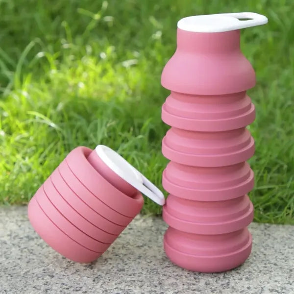 20oz Collapsible Silicone Water Bottle