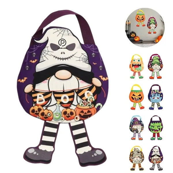 Candy tote bags durable trick-or-treat bags for halloween