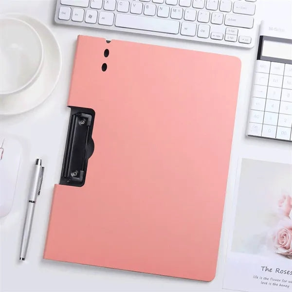 9.25*12.6in foldable clipboard file folder for office school