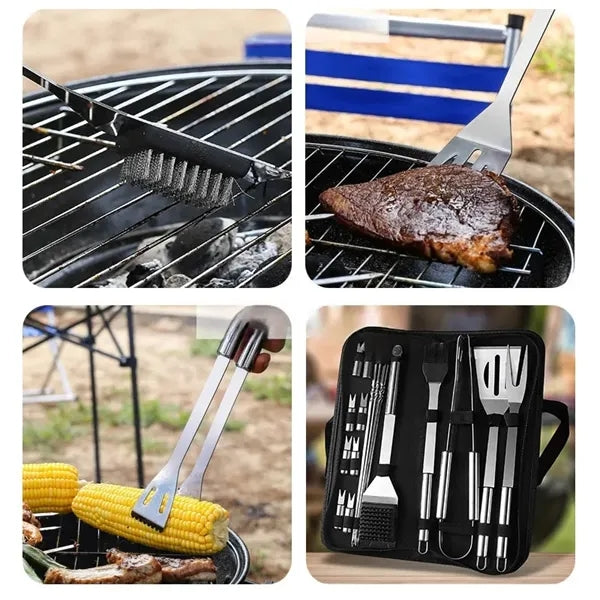 Stainless Steel Barbecue Tool Set