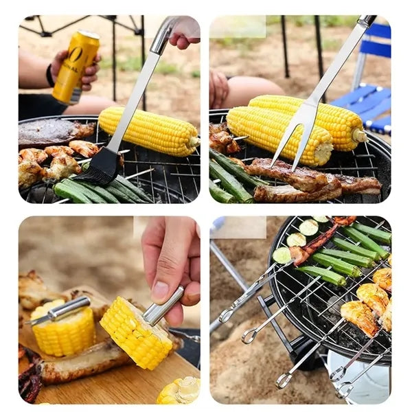 Stainless Steel Barbecue Tool Set