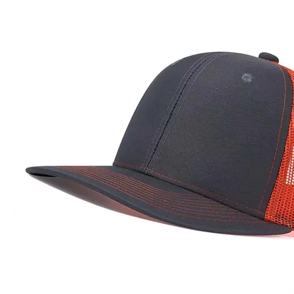 Unisex trucker hat baseball cap mesh snap back for men women