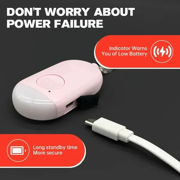 Personal Safety Alarm Keychain