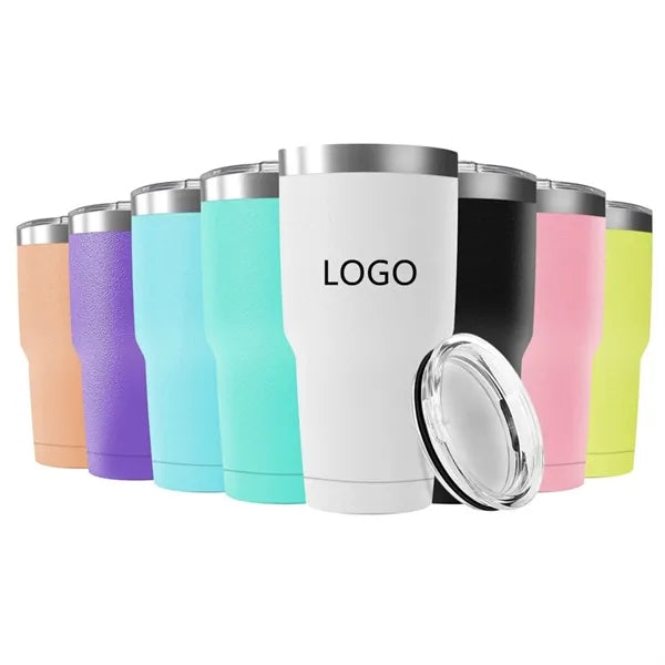 30oz Stainless Steel Tumbler with Lid