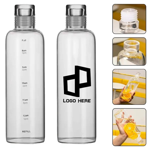 17Oz Glass Water Bottle