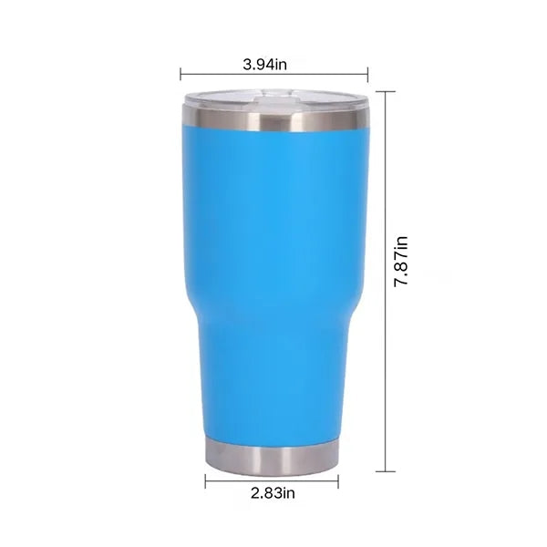 30oz Stainless Steel Tumbler with Lid