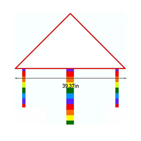 Delta kites large easy to fly for beach family trip