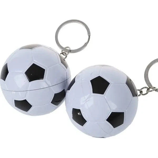 Retractable Soccer Ballpoint Pens Keychain